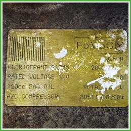Compressore Clima AC Aria Condizionata FOMOCO 8V51-10D6260 FORD FIESTA CB1 1767718