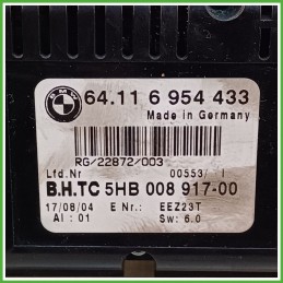 Comandi Clima AC Riscaldamento Condizionatore BEHR 5HB008917-00 MINI MINI R50/R53 1.6 16V 64116962469 2001 2006