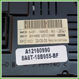 Display Indicatore Multifunzionale FORD FIESTA CB1 1.4 1940795 2008 2013 FOMOCO A12160990