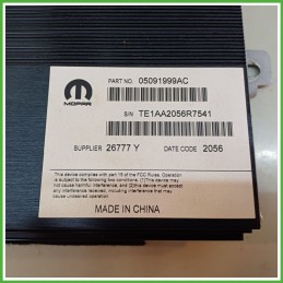 Amplificatore JEEP CHEROKEE KL 2.2 05091999AC 2014 2018 MOPAR P68200272AC