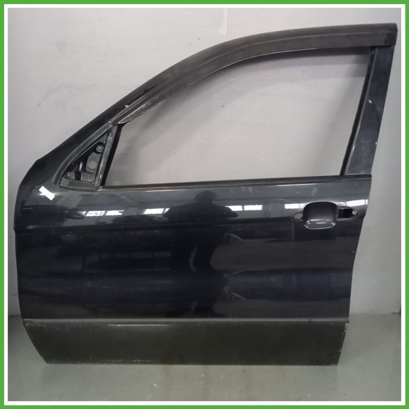 Porta Portiera Sportello Anteriore Sinistra SX NERO BMW X5 E53 SUV 2000 2007 Originale Usato