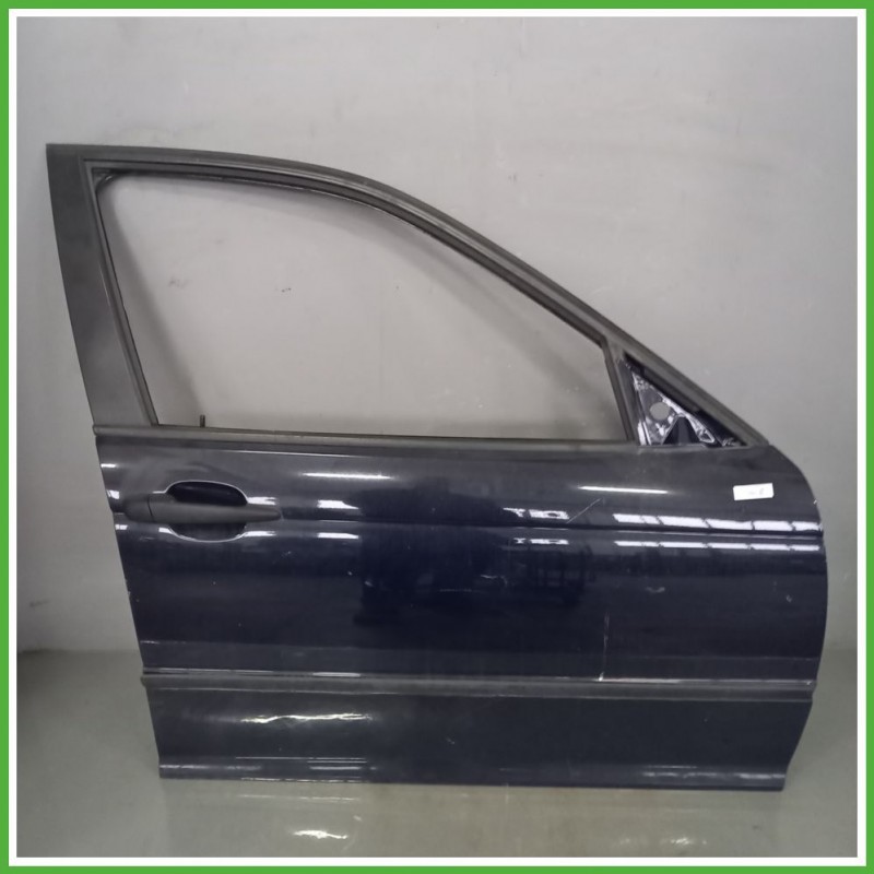 Porta Portiera Sportello Anteriore Destra DX BLU BMW Serie 3 E46 Berlina 1998 2001 Originale Usato