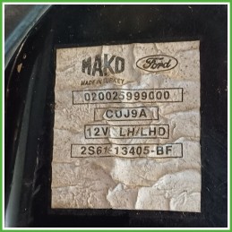 Fanale Fanalino Posteriore Sinistro SX MAGNETI MARELLI 020025999000 FORD FIESTA CBK 1324578 Usato
