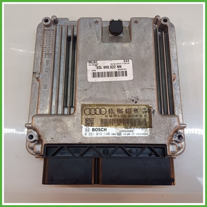 Centralina Motore Iniezione ECU BOSCH 0281016140 AUDI A4 8K 2.0 TDI 105kw 03L906022NN 2007 2013