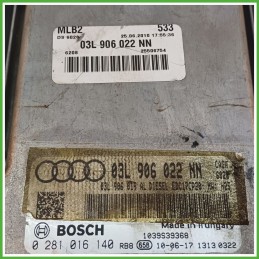 Centralina Motore Iniezione ECU BOSCH 0281016140 AUDI A4 8K 2.0 TDI 105kw 03L906022NN 2007 2013