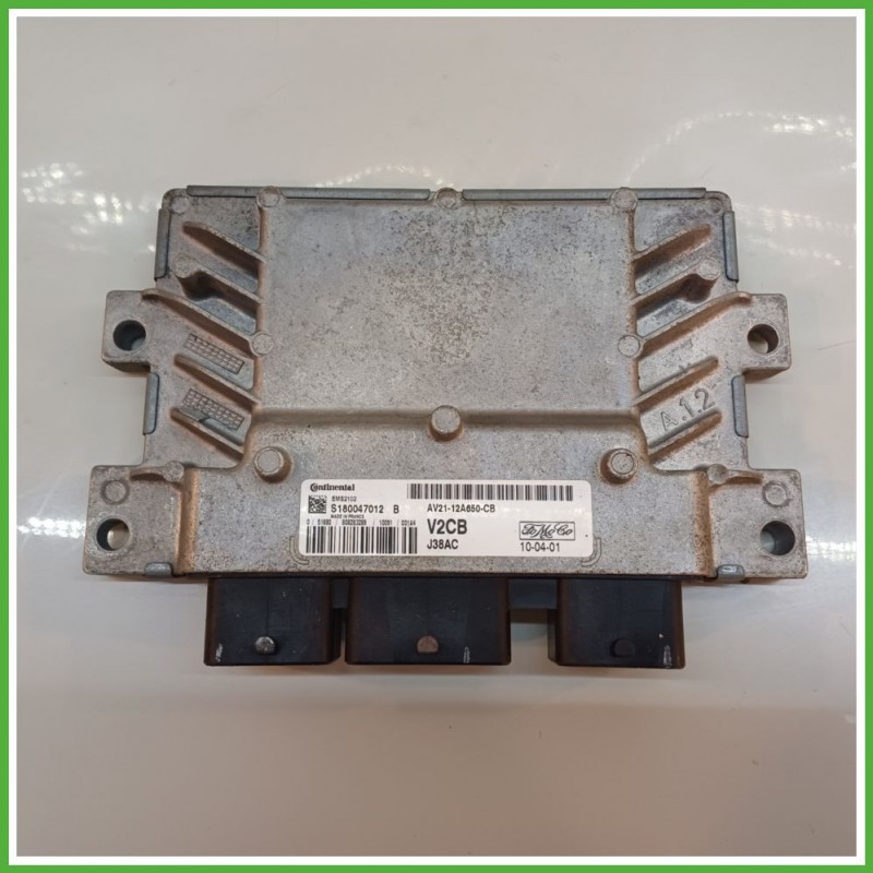 Centralina Motore Iniezione ECU CONTINENTAL S180047012B FORD FIESTA CB1 1.2 16V 60kw 1543041 2008 2013