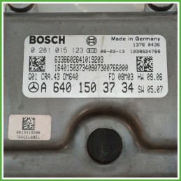Centralina Motore Iniezione ECU BOSCH 0281015123 MERCEDES-BENZ Classe A W/C169 CDI 80kw A0004469102 2004 2013