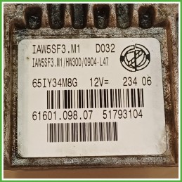 Centralina Motore Iniezione ECU MAGNETI MARELLI IAW5SF3.M1 FIAT GRANDE PUNTO 4C 1.2 48kw 51819351 2008 2011