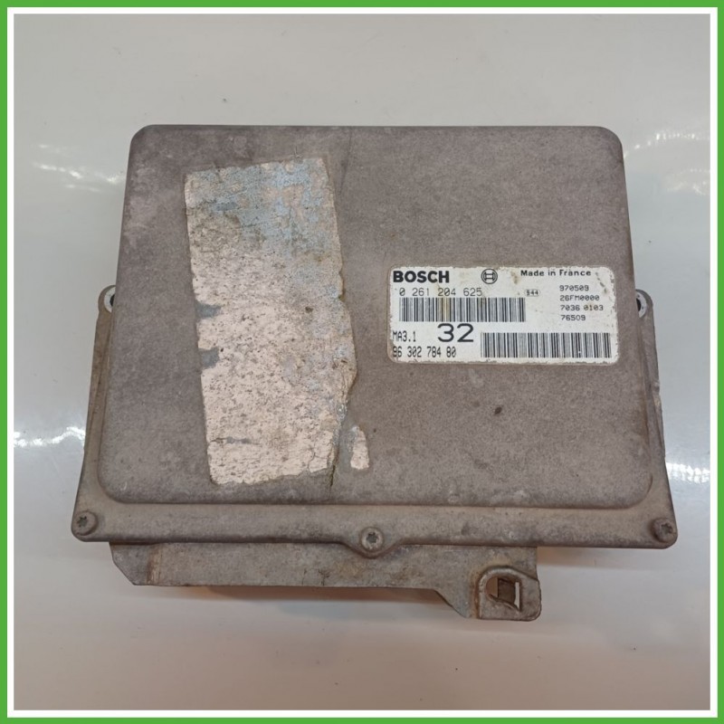 Centralina Motore Iniezione ECU BOSCH 0261204625 PEUGEOT 106 37kw 1929Q0 1996 2004