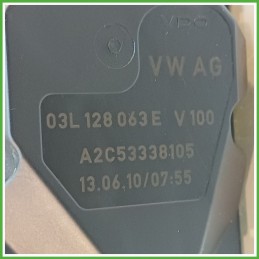 Corpo Farfallato Valvola Farfalla VDO A2C53338105 AUDI A4 8K 2.0 TDI 03L128063E 2007 2013