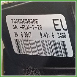 Specchio Specchietto Retrovisore Destro DX GOFFRATO FIAT TIPO 6J 2015 2019 MOPAR Originale Usato