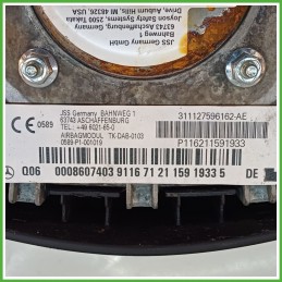 Airbag Guidatore Sinistro SX MERCEDES-BENZ Classe A W/C169 CDI A16986001029116 2004 2013