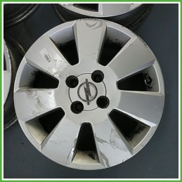 Cerchi in Lega OPEL MERIVA (X03) (dal 03/2003 al 12/2010) 15 pollici 15" 6.0J 4x100 ET 43 4pz originali usati