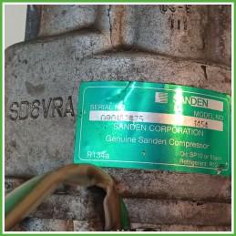 Compressore Clima AC Aria Condizionata SANDEN SD6VRA VOLKSWAGEN LUPO 6X 6N0820803C