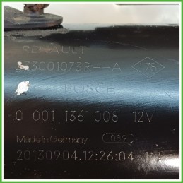 Motorino Avviamento BOSCH 0001136008 RENAULT SCENIC 3a Serie 233004868R