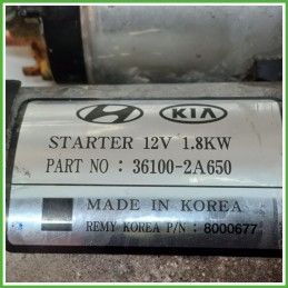 Motorino Avviamento DELCO REMY 8000677 KIA RIO 3a Serie 361002A600