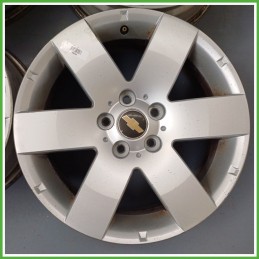 Cerchi in Lega CHEVROLET (DAEWOO) CAPTIVA (C100) (dal 07/2006 al 03/2011) 17 pollici 17" 7.0J 5x115 ET 46 4pz originali usati