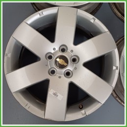 Cerchi in Lega CHEVROLET (DAEWOO) CAPTIVA (C100) (dal 07/2006 al 03/2011) 17 pollici 17" 7.0J 5x115 ET 46 4pz originali usati