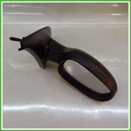 Specchio Specchietto Retrovisore Destro DX GOFFRATO RENAULT CLIO 2a Serie 2001 2010 SCHEFENACKER Originale Usato
