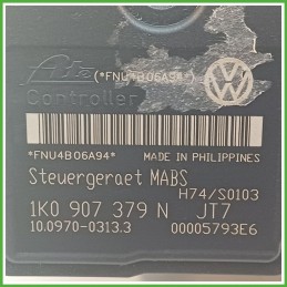 Centralina ABS Modulo Pompa ATE 10.0970-0313.3 1K0614517HBEF SEAT ALTEA 5P Originale Usato