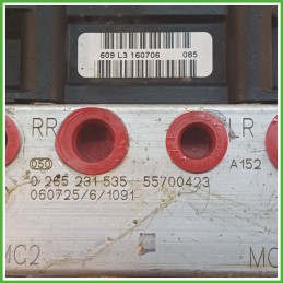 Centralina ABS Modulo Pompa BOSCH 0265800421 71736524 FIAT GRANDE PUNTO 4C Originale Usato