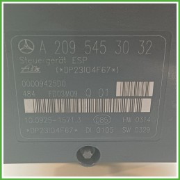 Centralina ABS Modulo Pompa ATE 10.0925-1571.3 A0044316212 MERCEDES-BENZ Classe C W/S203 Originale Usato