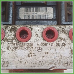 Centralina ABS Modulo Pompa BOSCH 0265950618 A0064316412 MERCEDES-BENZ Classe A W/C169 Originale Usato