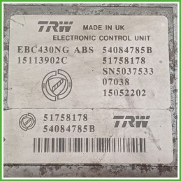 Centralina ABS Modulo Pompa TRW EBC430NG 71752655 LANCIA YPSILON TE Originale Usato
