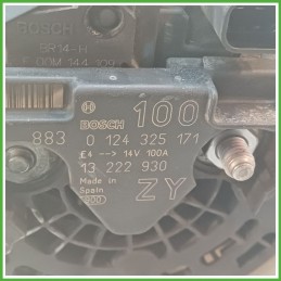 Alternatore BOSCH 0124325171 OPEL CORSA S07 13222929