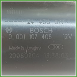 Motorino Avviamento BOSCH 0001107408 OPEL CORSA S07 55566800