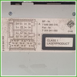 Autoradio LANCIA YPSILON TE 1.2 735434109 2006 2008 BLAUPUNKT 7646366516