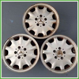 Cerchio Singolo in Lega MERCEDES-BENZ Classe E (W/S210) (dal 05/1995 al 03/2002) 15 pollici 15" 7.0J 5x112 ET 37 usato al pz