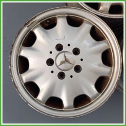 Cerchio Singolo in Lega MERCEDES-BENZ Classe E (W/S210) (dal 05/1995 al 03/2002) 15 pollici 15" 7.0J 5x112 ET 37 usato al pz