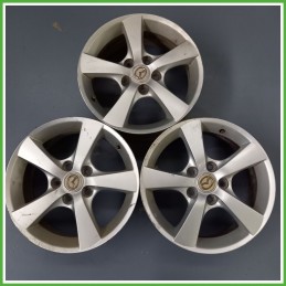 Cerchio Singolo in Lega MAZDA Mazda 3 (dal 10/2003 al 08/2006) 16 pollici 16" 6.0J 5x114.3 ET 52.5 originale usato al pz