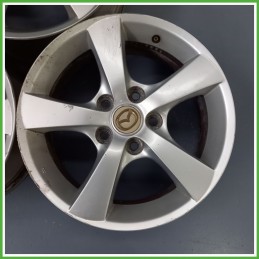 Cerchio Singolo in Lega MAZDA Mazda 3 (dal 10/2003 al 08/2006) 16 pollici 16" 6.0J 5x114.3 ET 52.5 originale usato al pz