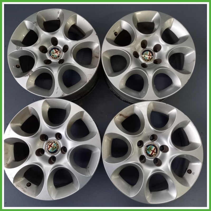 Cerchi in Lega ALFA ROMEO 159 (X3/X9) (dal 07/2005 al 06/2013) 16 pollici 16" 7.0J 5x98 ET 34 4pz originali usati