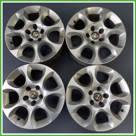 Cerchi in Lega ALFA ROMEO 159 (X3/X9) (dal 07/2005 al 06/2013) 16 pollici 16" 7.0J 5x98 ET 34 4pz originali usati