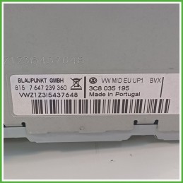 Infotainment VOLKSWAGEN GOLF 5K/AJ 2.0 TDI 1K0057156AX 2008 2012 BLAUPUNKT 7647239360