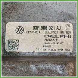 Centralina Motore Iniezione ECU DELPHI 28356771 VOLKSWAGEN POLO 6R 1.2 TDI 55kw 03P906021AJ 2009 2012