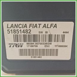 Centralina ABS Modulo Pompa TRW 17168709 71752820 LANCIA DELTA TH Originale Usato