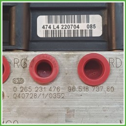 Centralina ABS Modulo Pompa BOSCH 0265800390 4541W9 PEUGEOT 307 Originale Usato