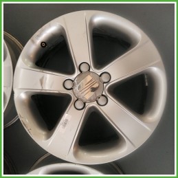 Cerchi in Lega SEAT ALTEA (5P) (dal 03/2004) 16 pollici 16" 6.5J 5x112 ET 50 4pz originali usati