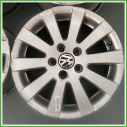 Cerchi in Lega VOLKSWAGEN PASSAT (36) (dal 10/2010 al 12/2014) 16 pollici 16" 7.0J 5x112 ET 45 4pz originali usati