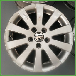 Cerchi in Lega VOLKSWAGEN PASSAT (36) (dal 10/2010 al 12/2014) 16 pollici 16" 7.0J 5x112 ET 45 4pz originali usati