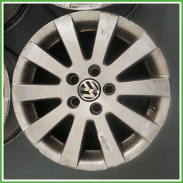 Cerchi in Lega VOLKSWAGEN PASSAT (36) (dal 10/2010 al 12/2014) 16 pollici 16" 7.0J 5x112 ET 45 4pz originali usati