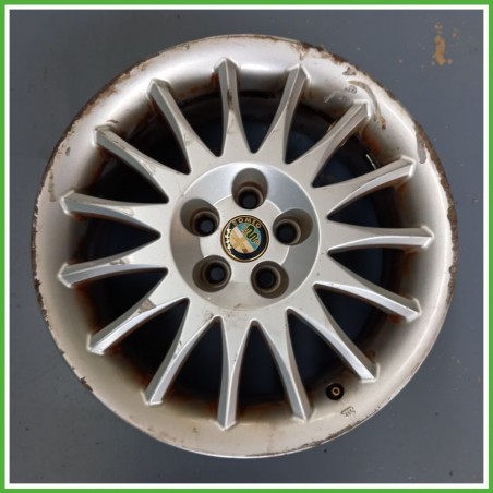 Cerchio Singolo in Lega ALFA ROMEO 147 (W8) (dal 10/2004 al 07/2011) 16 pollici 16" 7.0J 5x98 ET 35 originale usato al pz