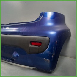 Paraurti Posteriore PEUGEOT 107 Berlina BLU - KNR VERNICE BLU 8M6 7410Y8 2005 2014 Originale Usato