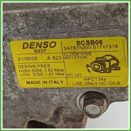 Compressore Clima AC Aria Condizionata DENSO SCSB06 FIAT BRAVO 3L 71785268