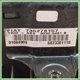 Airbag Guidatore Sinistro SX FIAT PUNTO 1N/1P 1.9 JTD 735335242 1999 2005 TRW 30330461