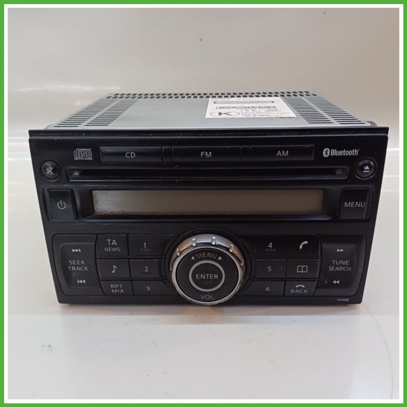 Autoradio NISSAN QASHQAI J10E/JJ10E 1.6 16V 28185JD00A 2007 2010 NISSAN PN-2805F
